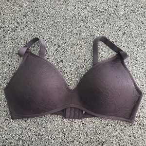 Blue/purple bra